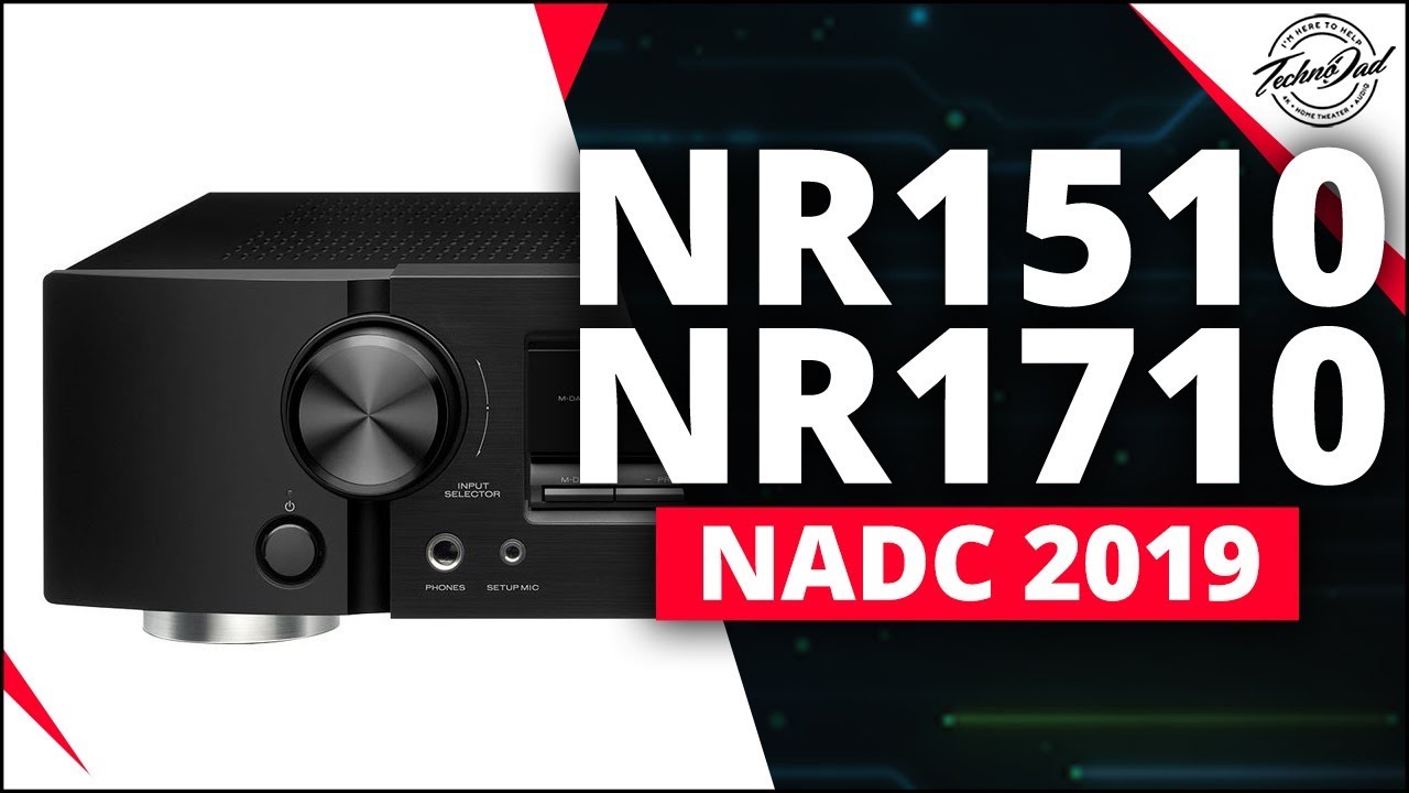 New Marantz NR1510 & NR1710 Slimline A/V Receivers | NADC 2019 New Orleans