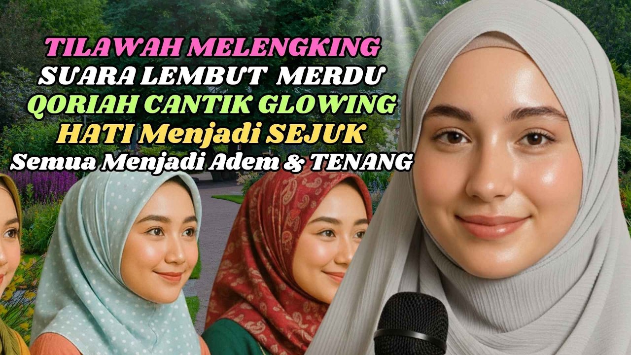 QARIAH CANTIK BERSUARA MERDU❗TILAWAH AL-QUR’AN BIKIN MERINDING SEMUA DIBUAT TENANG