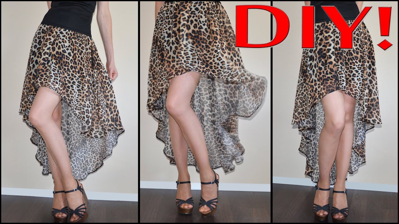 How to make patterns for high low skirt. DIY.Jak zrobić szablony na asymetryczną spódnicę