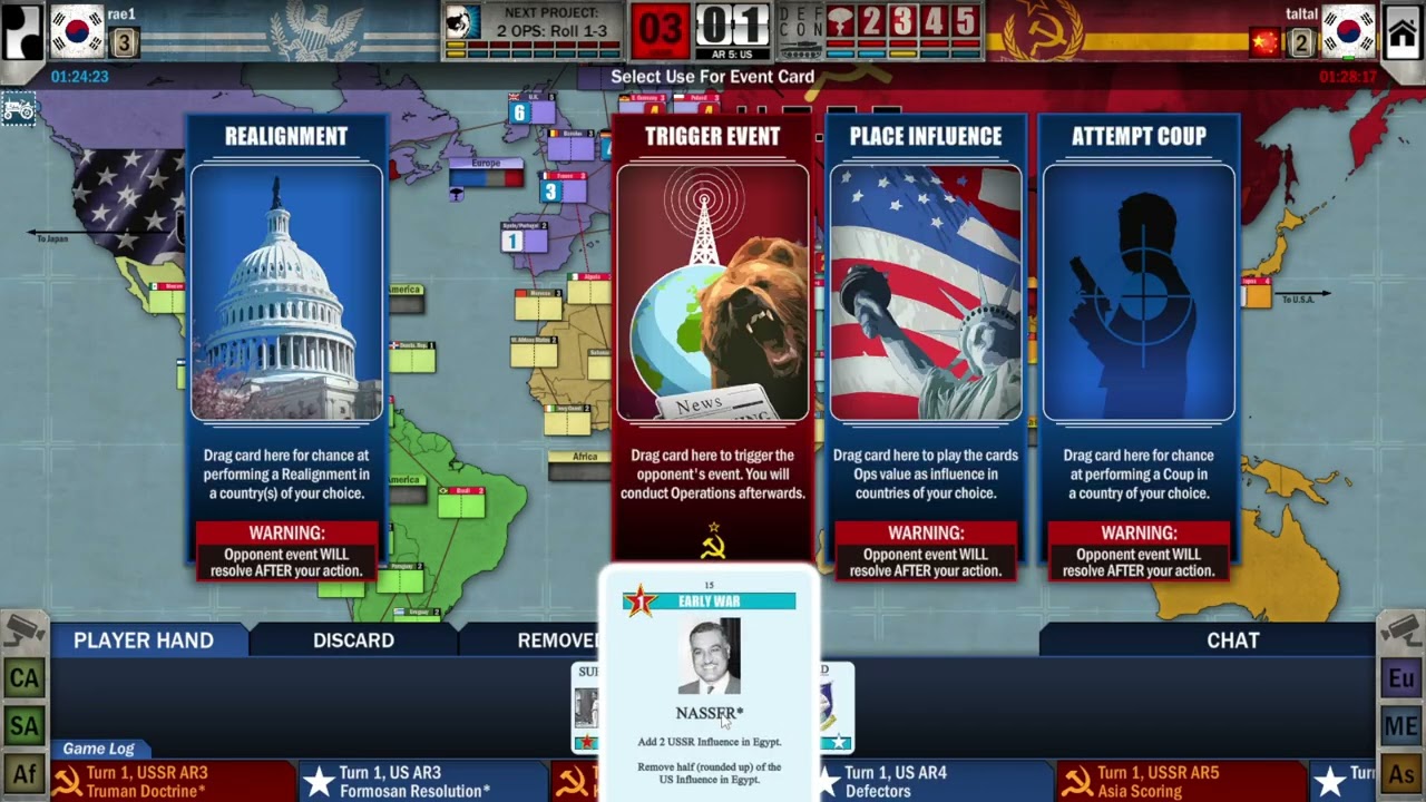 versus 0 De-card USSR in early war