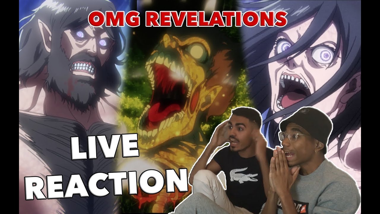 OMG LES REVELATIONS - SHINGEKI NO KYOJIN S03 EP06 - LIVE REACTION FR