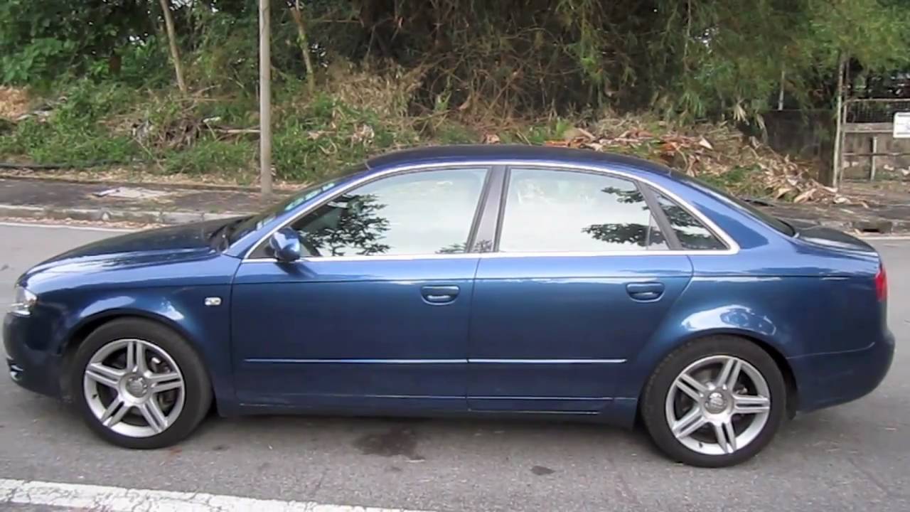2005 Audi A4 2.0T quattro Start-Up, Full Vehicle Tour, and Short Drive