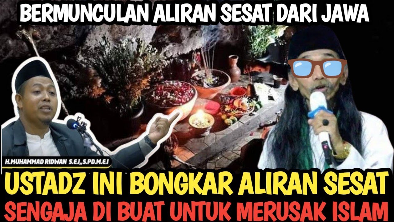 BERMUNCULAN ALIRAN SESAT SENGAJA DI BUAT UNTUK MENGHANCURKAN ISLAM