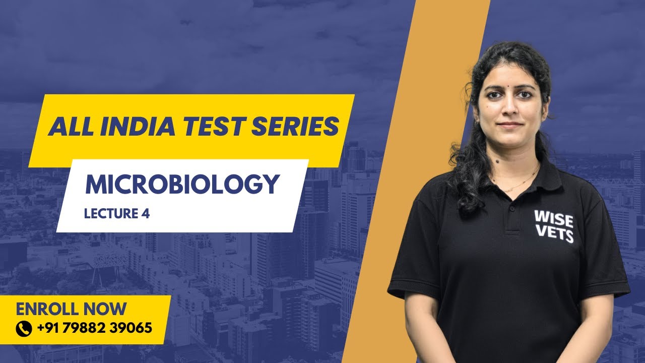 Microbiology MCQ Test Series | All India VO • VAS • LDO Exams | Wise Vets