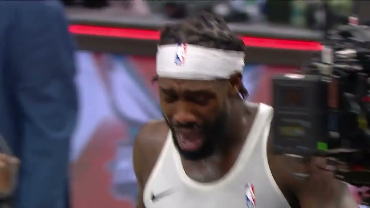Patrick Beverley Play-In Celebration dubbed with &ldquo;We Are The Champions
