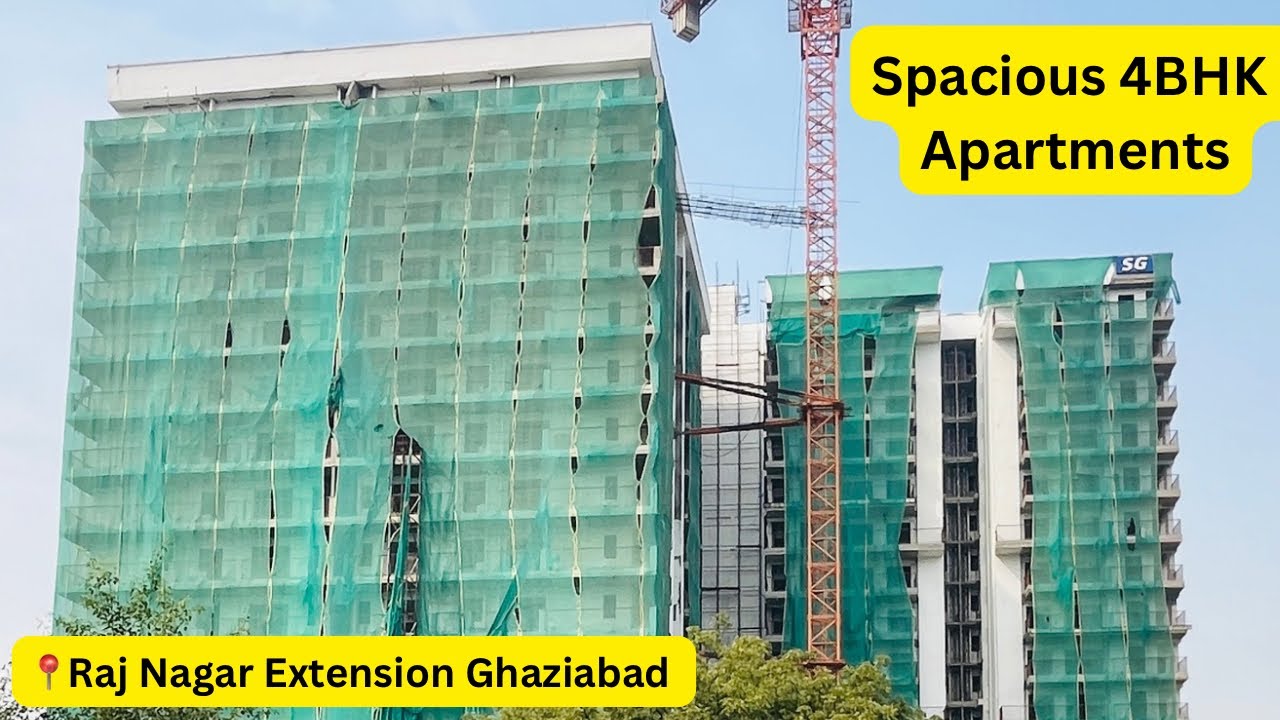 2650 SqFT| Spacious 4BHK Flat in Raj Nagar Extension Ghaziabad |SG Vista| #luxury #property 