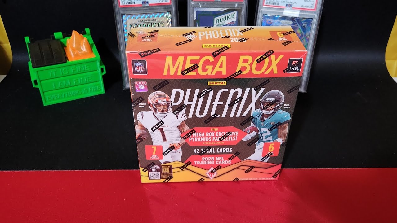 🏈2025 Panini Phoenix Football Mega Box!