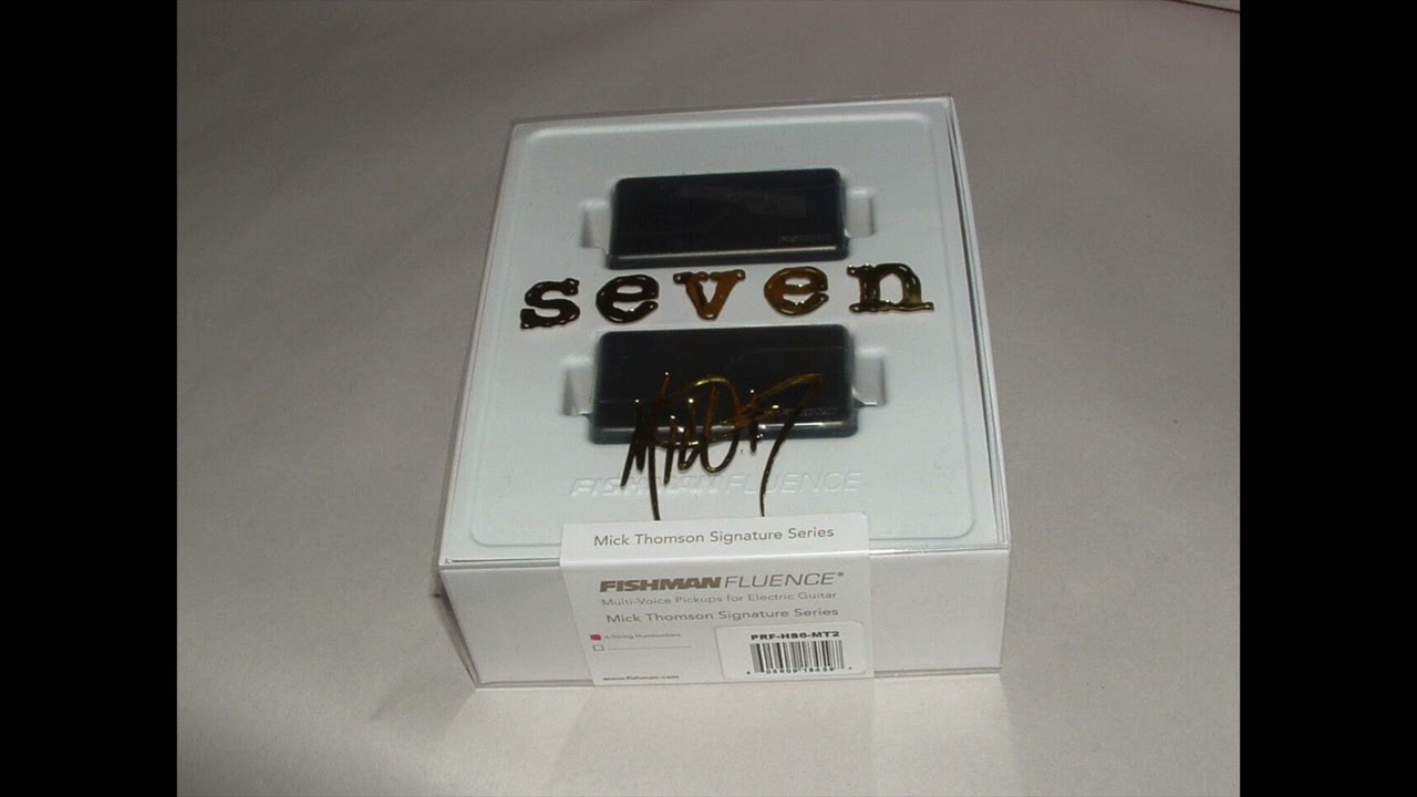 Seymour Duncan Blackouts EMTY (AHB-3) vs Fishman Fluence Signature Mick Thomson 2024