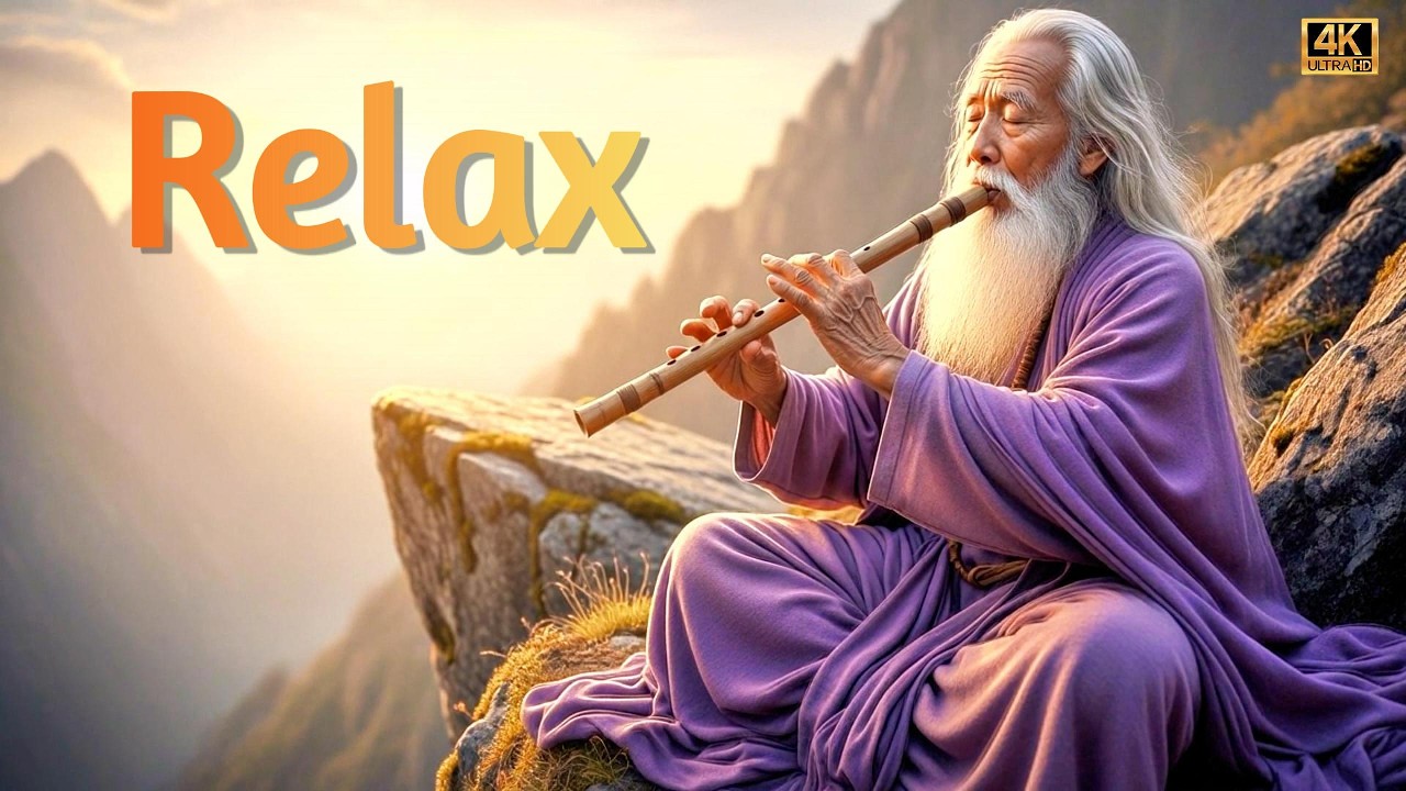 Flute Therapy: Instant Anxiety Relief in 5 Minutes 🌿Anxiety Relief for you  | Flute  & Bamboo Music