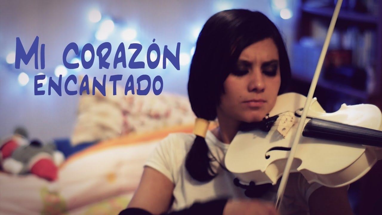 Mi Corazón Encantado❤en VIOLIN!!! (Lyric-Letra) Dragon Ball