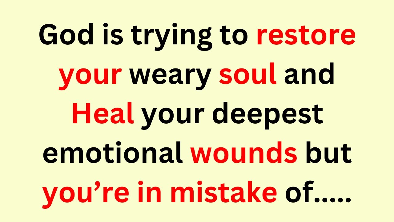 💌The healing of your deepest emotional wounds | Gods message | Jesus Here