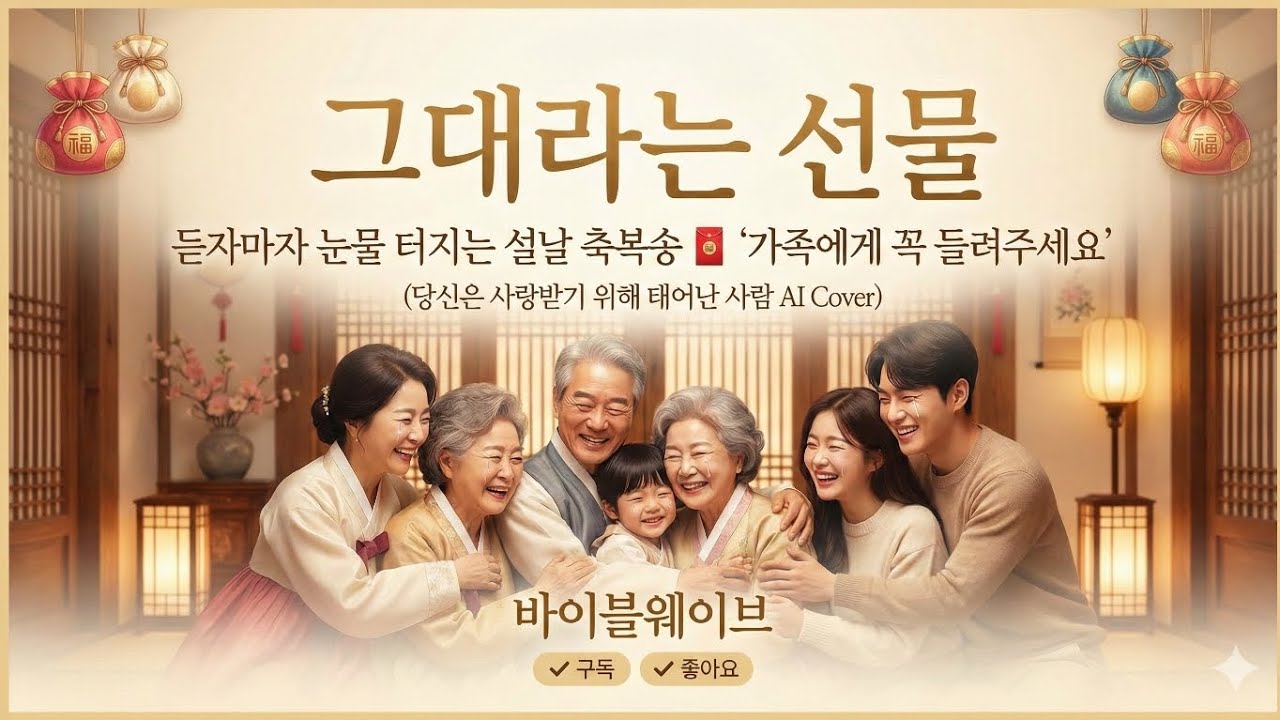 그대라는 선물 (You are the Gift) |  듣자마자 눈물 터지는 설날 축복송 