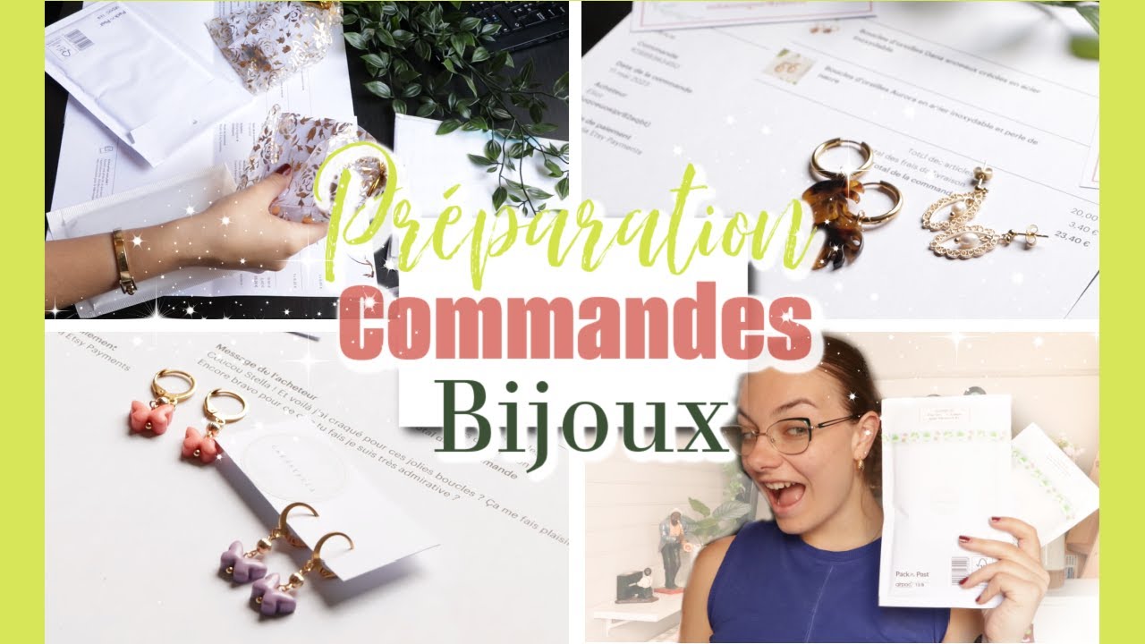 // Comment je prépare vos commandes de bijoux de A à Z\\