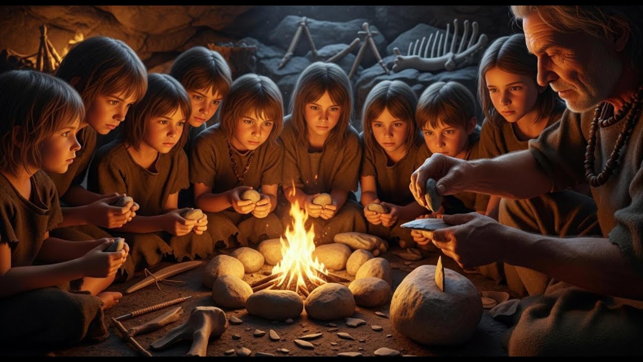 Cómo los humanos prehistóricos pasaban sus días solo para sobrevivir