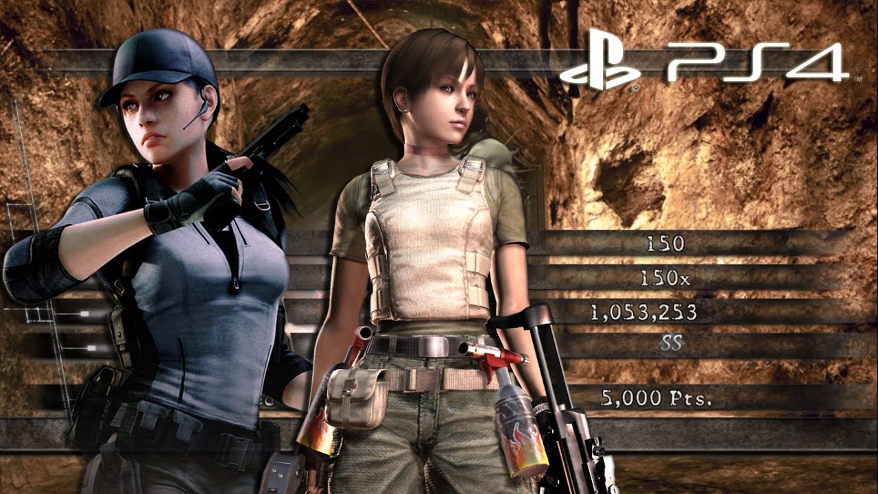 Prison Duo 1,053,253 Jill BSAA & Rebecca | Resident Evil 5 PS4 Mercenaries United