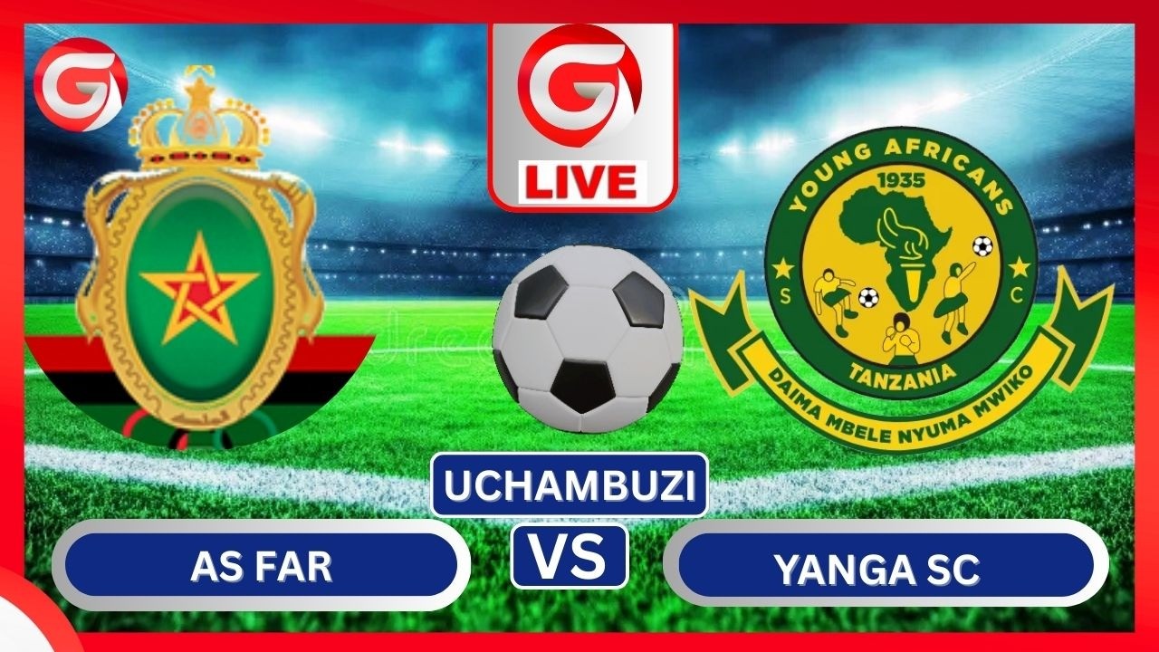 🔴#Live:AS FAR VS YANGA SC- IWE JUA AU MVUA ALAMA ZETU 3 TUNAZICHUKUA HUKO HUKO KWAO - UCHAMBUZI