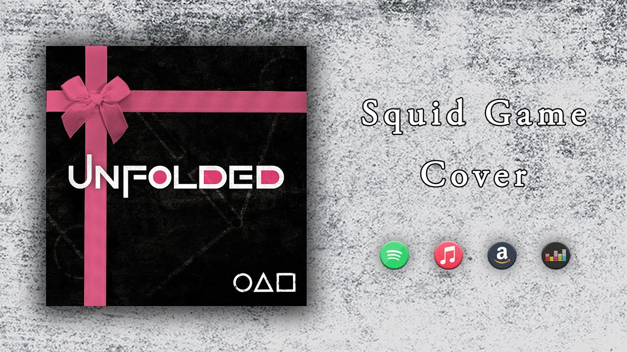 Unfolded - Squid Game Ending Theme Cover | Sheet Music [4K]