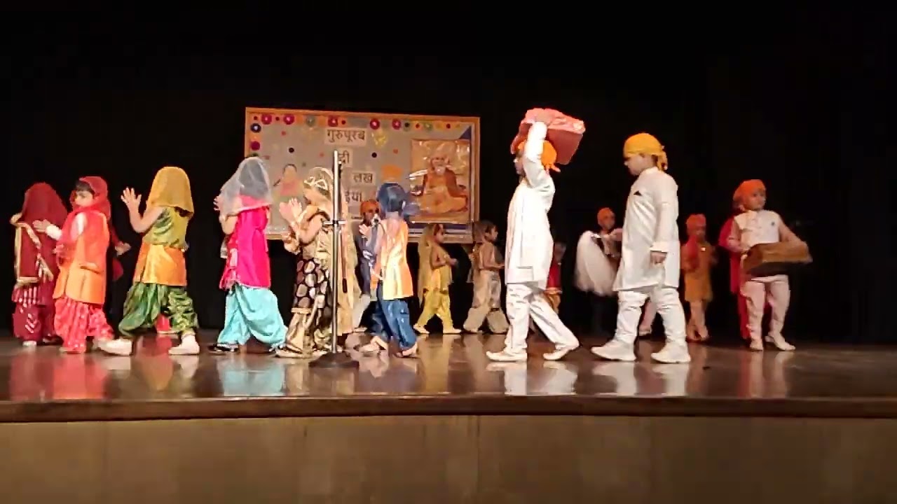 Guru Nanak jayanti -Special Assembly(pre primary dept.)