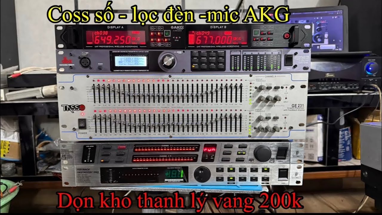 8/3 Về hàng chất,coss 2-6,eq đèn,mic akg,ck hú,nâng tiếng,qln, eff rời, dọn kho tlý 200k, 0366669888