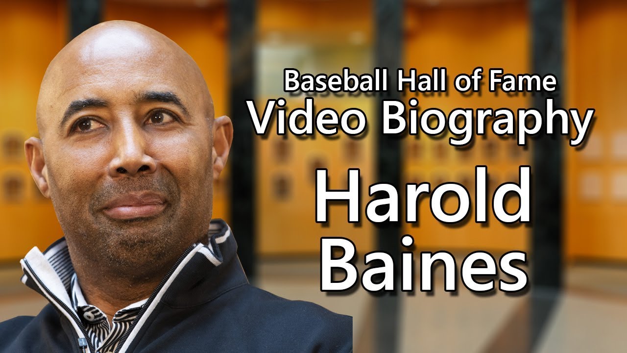 Induction Class of 2019 - Harold Baines HOF Bio