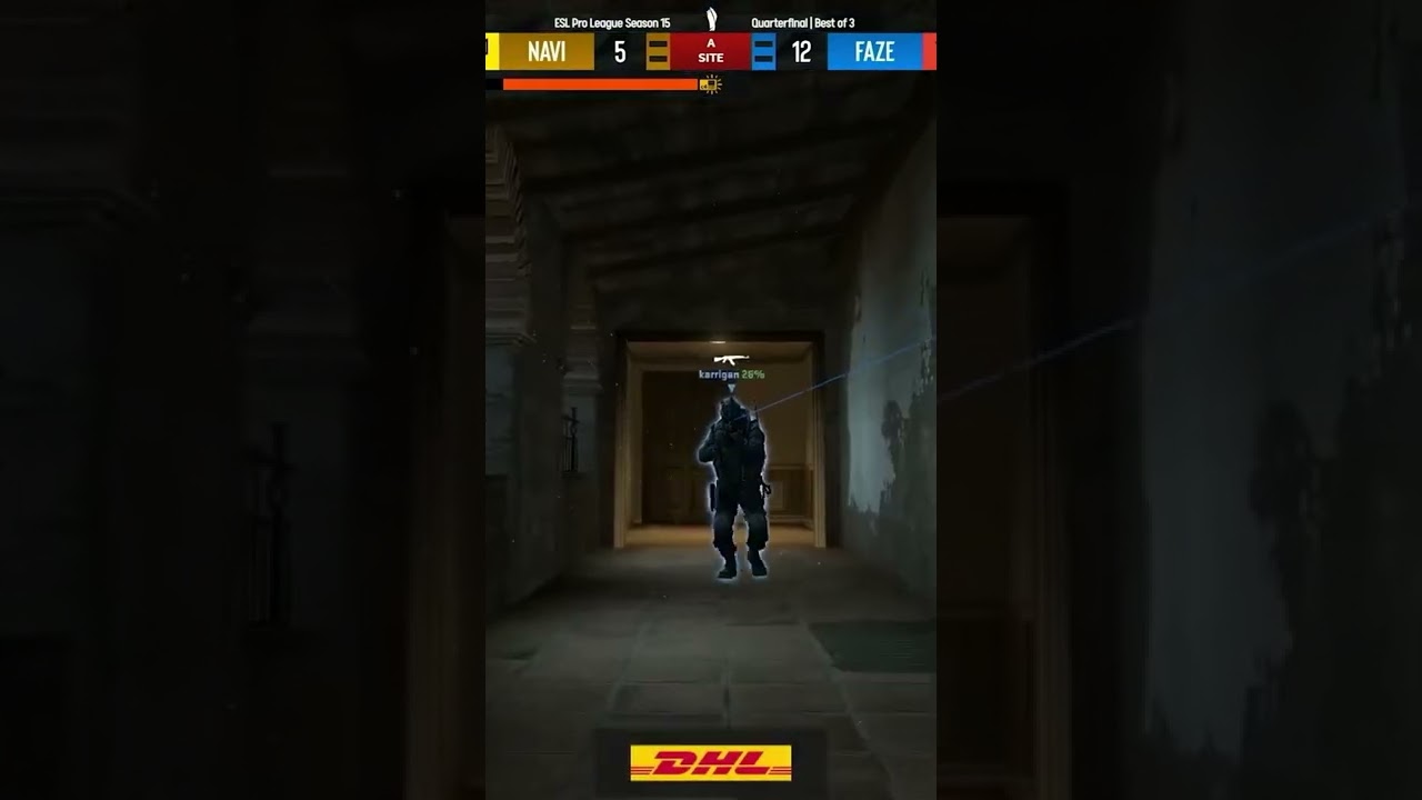 S1mple и B1t берут раунд 2 vs 5 NaVi vs Faze Inferno ESL Pro League Season 15 CS GO 