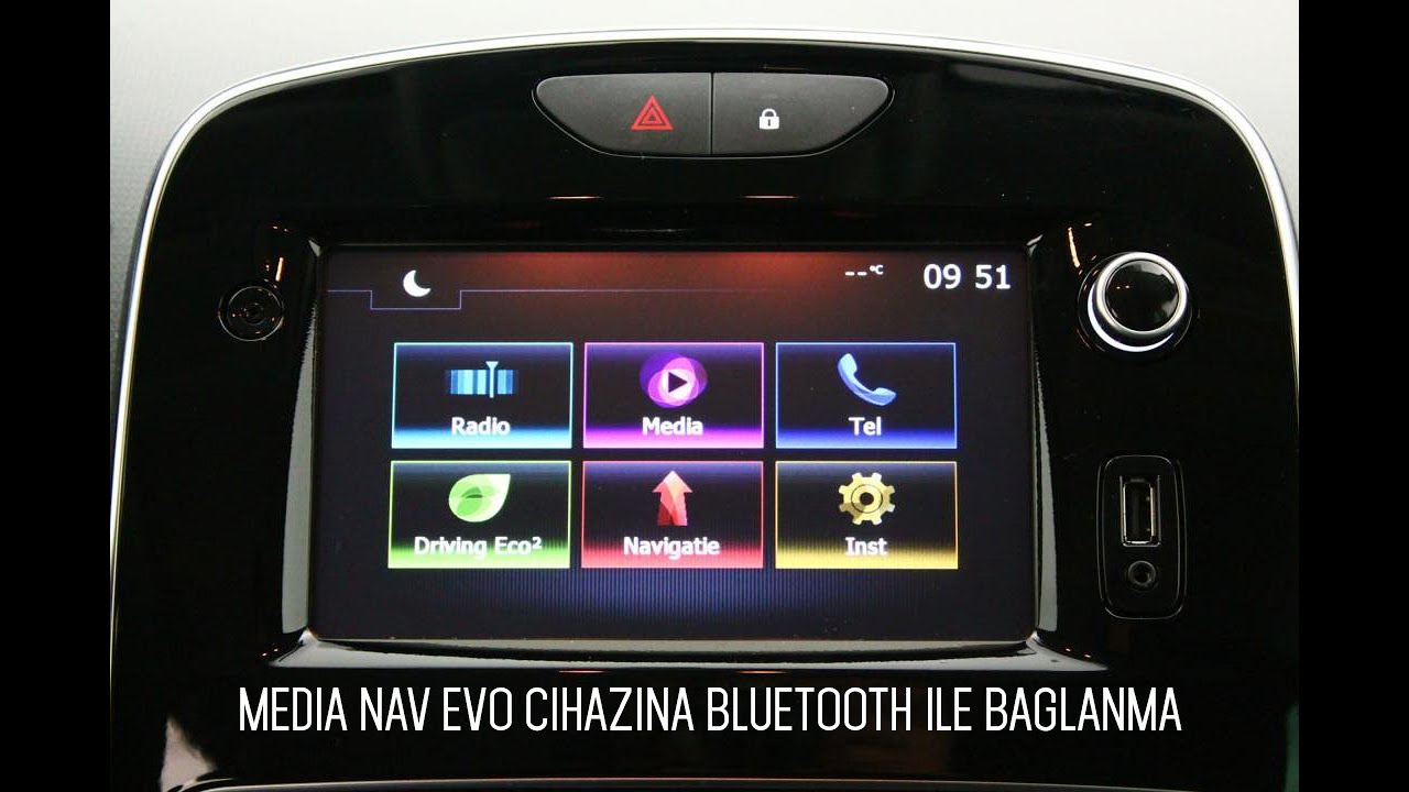 Renault Clio 4 Multimedya Sistemine Bluetooth İle Bağlanma