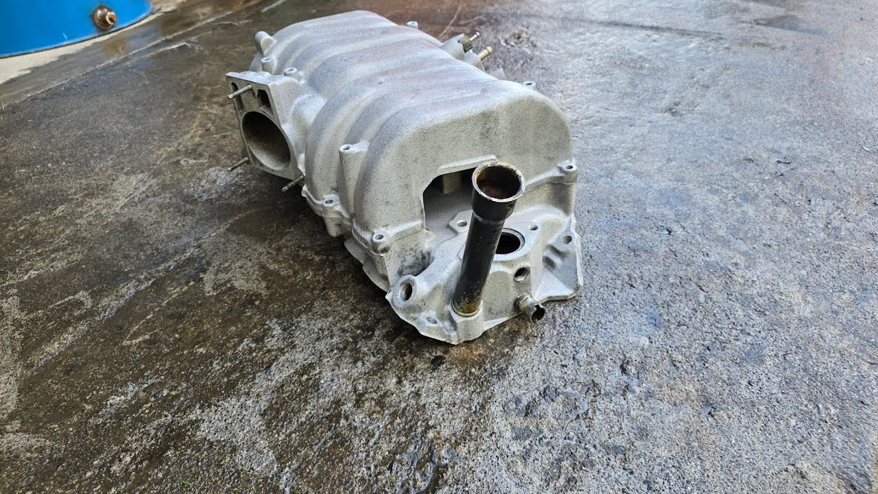 Aluminum intakes how I clean em with 0 elbow grease!!