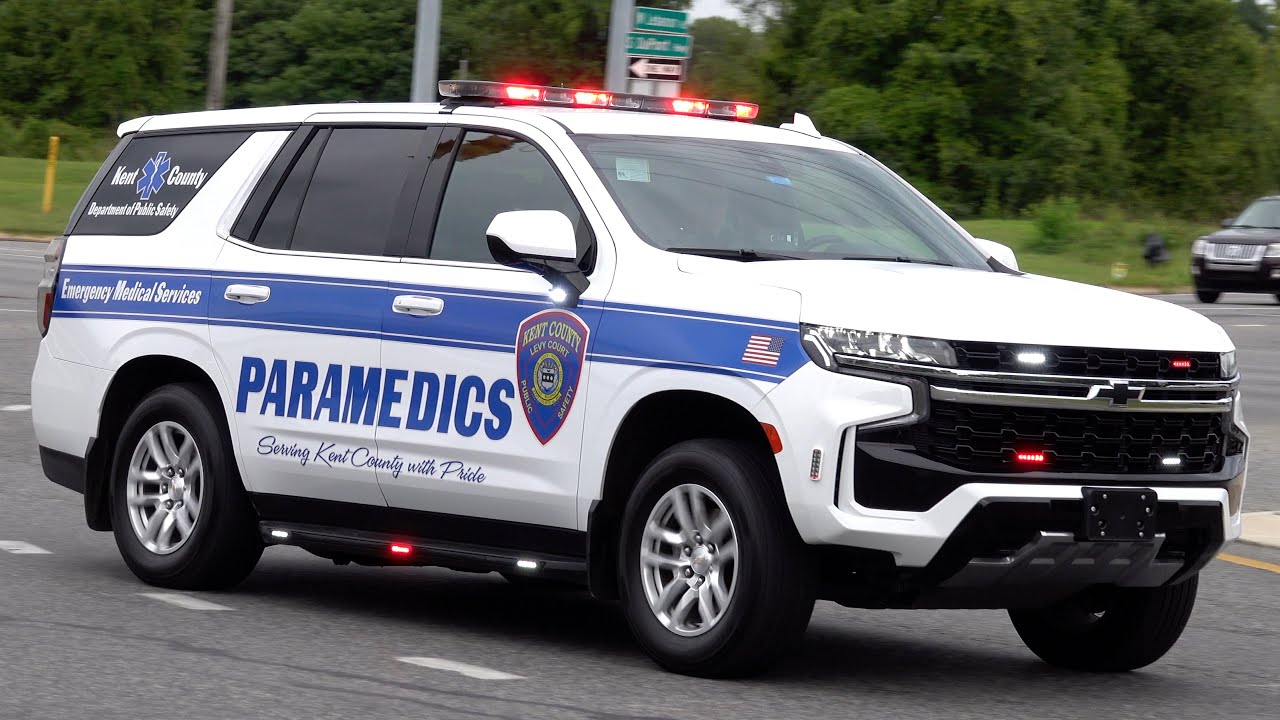Kent County Department of Public Safety Medic 9 Responding