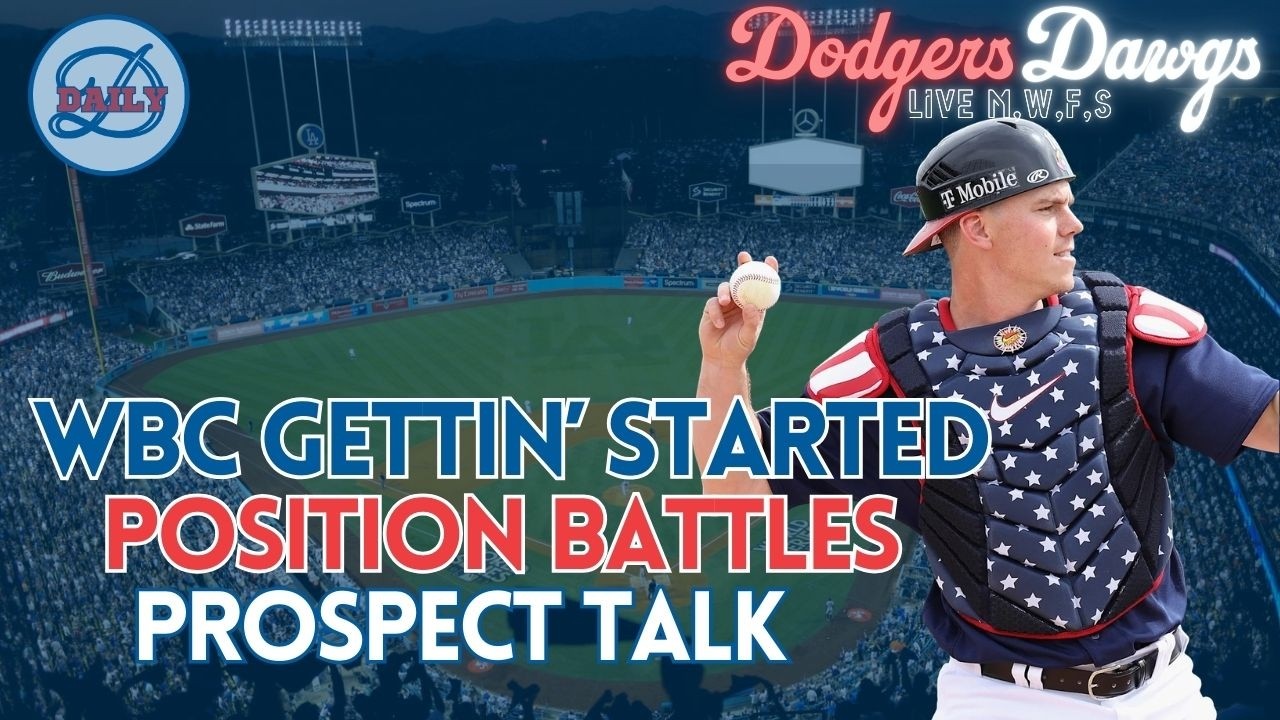 Dodgers Dawgs Live: Position Battle, Sasaki Talk, Who Has Impressed & More With Mark Watkins