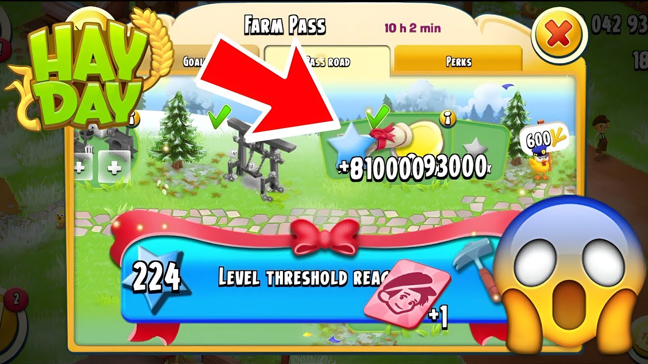 Hay Day 1M XP & FAST Level UP 224!