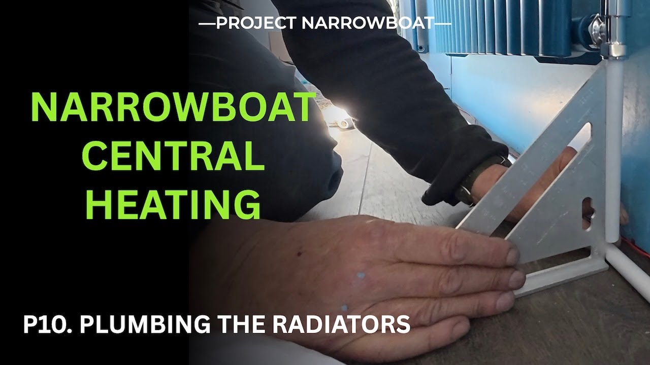 Narrowboat Central Heating - paint disaster!