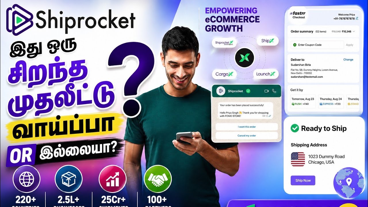 Shiprocket IPO  &mdash; முழுமையான தமிழ் விளக்கம் | Avoid or Apply 