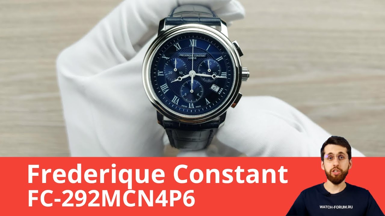 Классический кварцевый хронограф / Frederique Constant FC-292MCN4P6