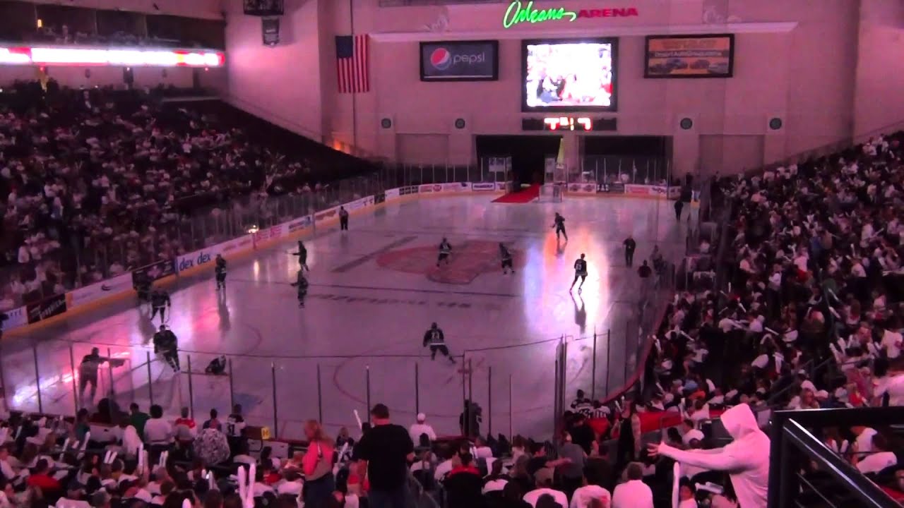 2012 Wranglers Kelly Cup Finals Intro w/ Live Shots