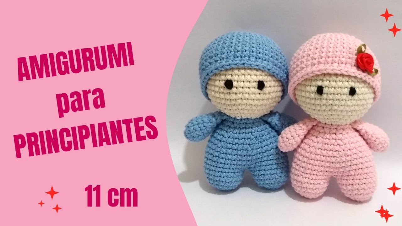 Bebé Amigurumi. Principiantes. Parte 1