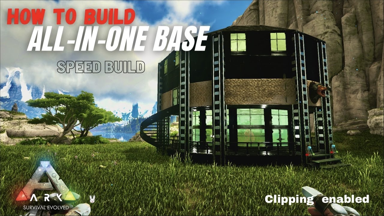 ARK: How To Build All-in-one Base
