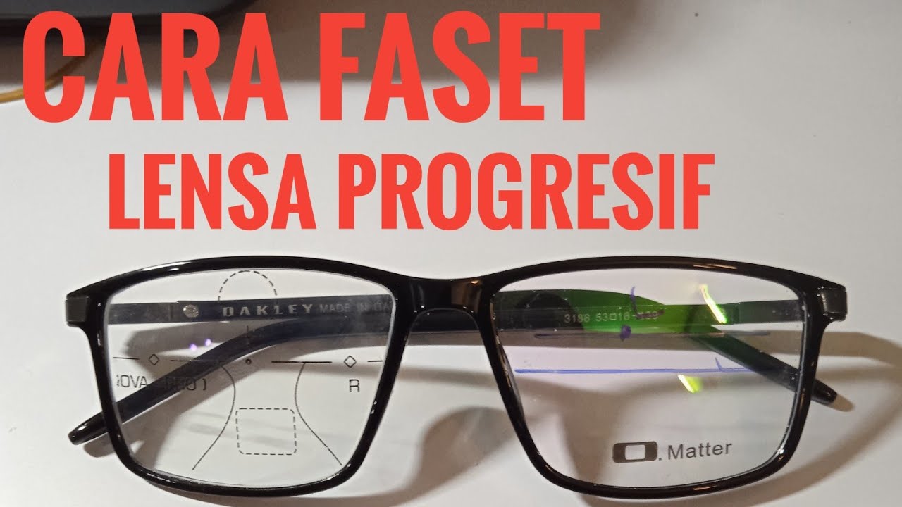 CARA FASET LENSA PROGRESIF PHOTOCROMIC                                                 #OPTIKPURNAMA