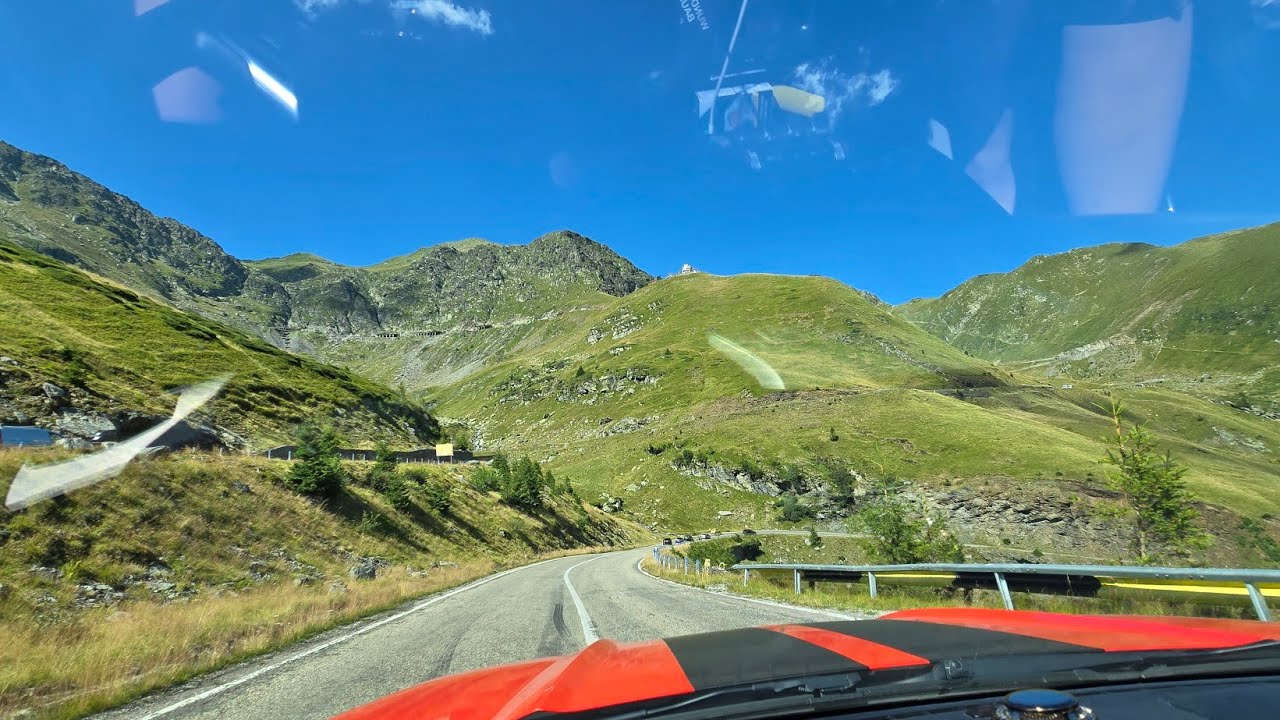 Transfagarasan 2025 aug. Mustang 4k video