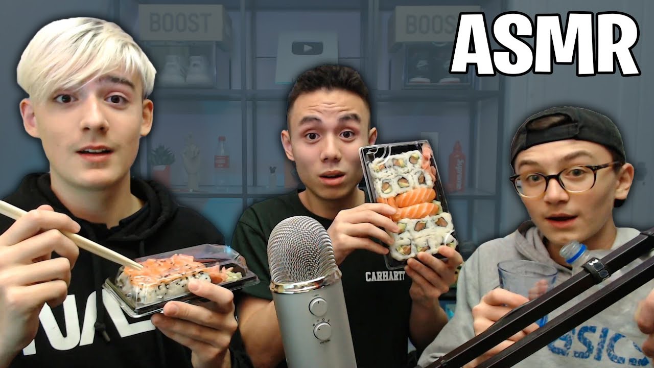 ASMR SUSHI with TomASMR 🍣