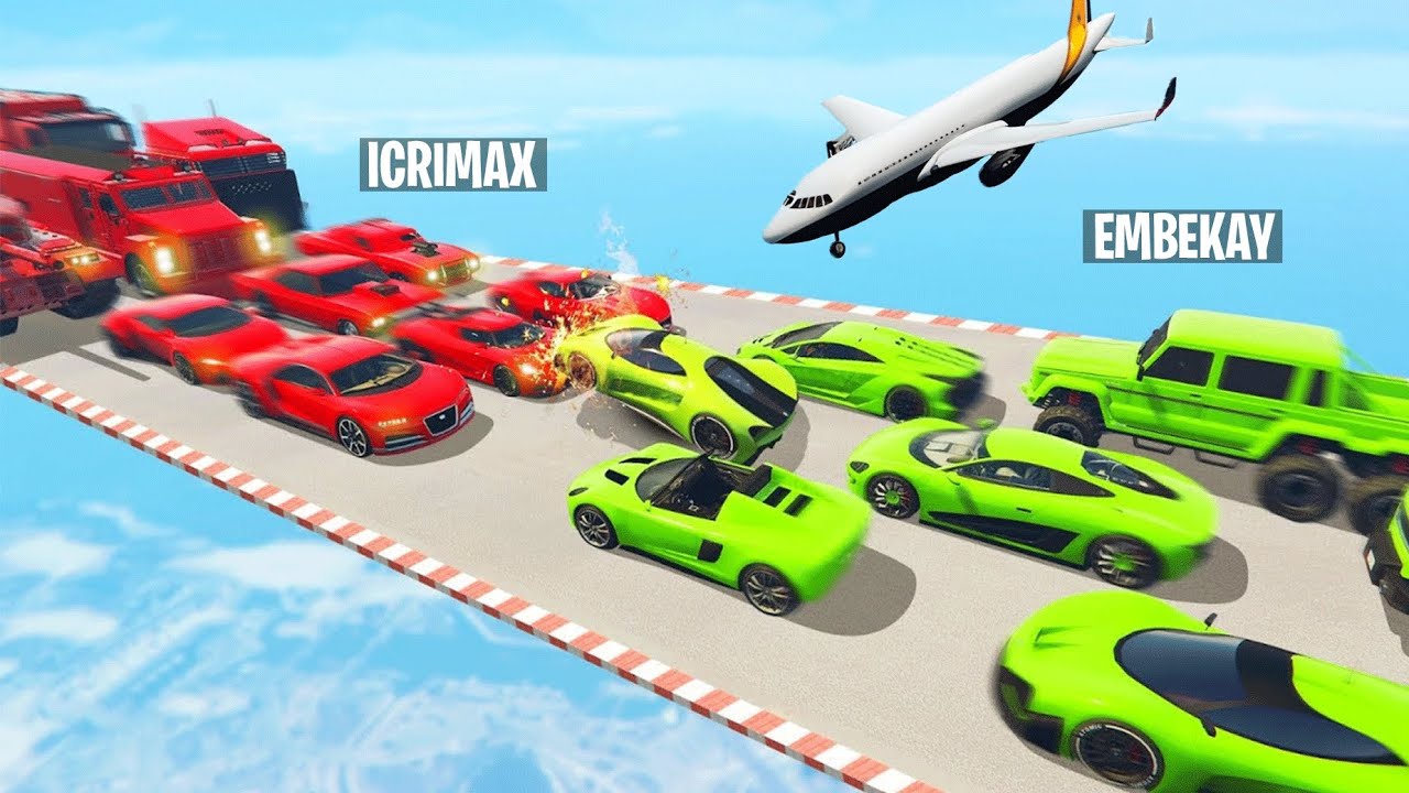 7.000€ FACE TO FACE rennen gegen 7 YOUTUBER in GTA V