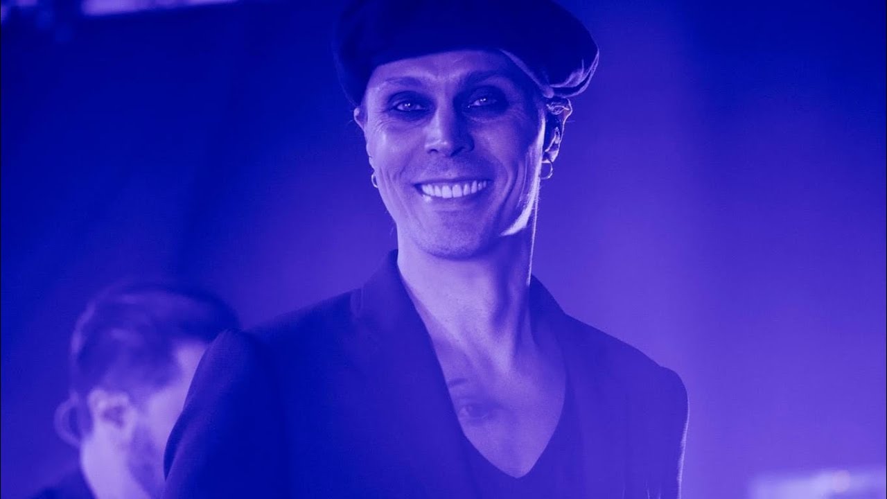 Ville Valo in Belgrade, Serbia 9.4.2024 livestream @itsalltears_616(IG)