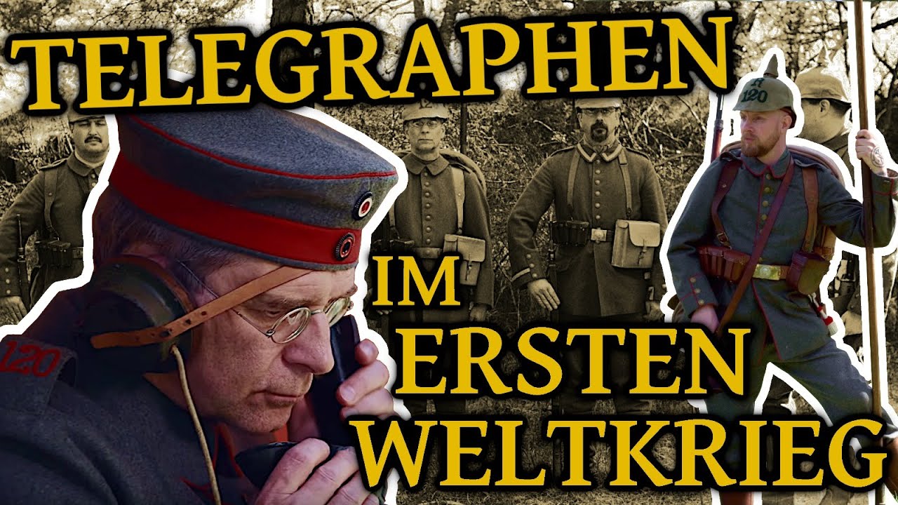 (WW1)Telegraphen und Fernsprecher im ersten Weltkrieg. 1914-1918