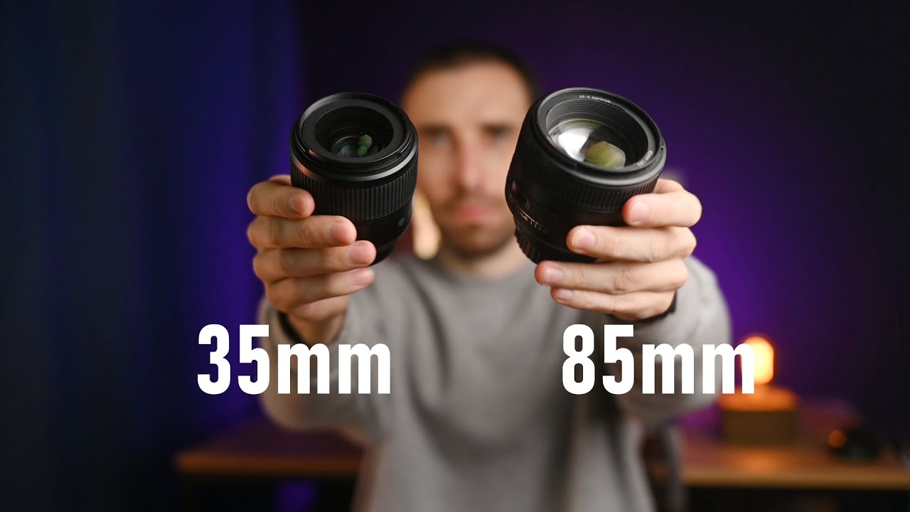 Объективы 35 и 85мм для портретных фотосессий как любимая связка для полного кадра