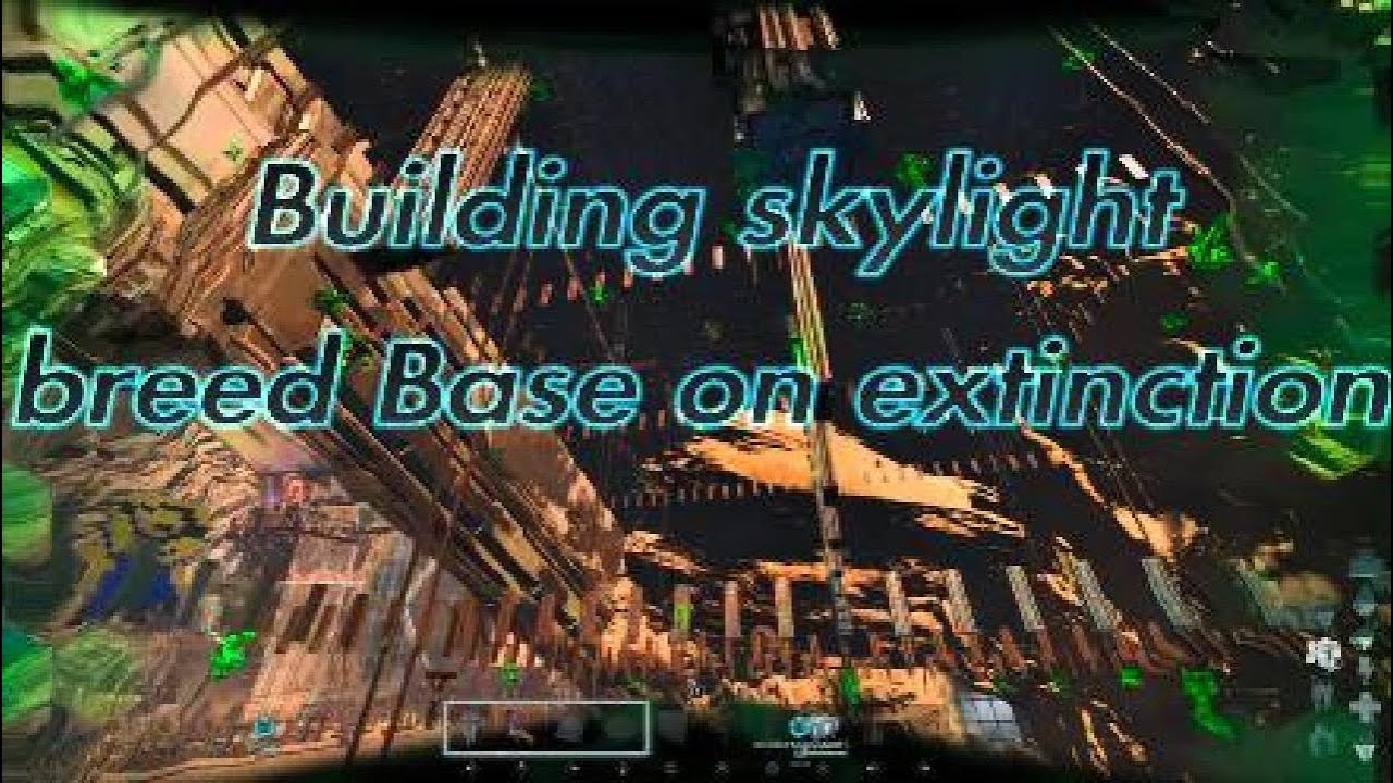 ARK asa Building SKYLIGHT BREED BASE - EXTINTION OFFI PvP