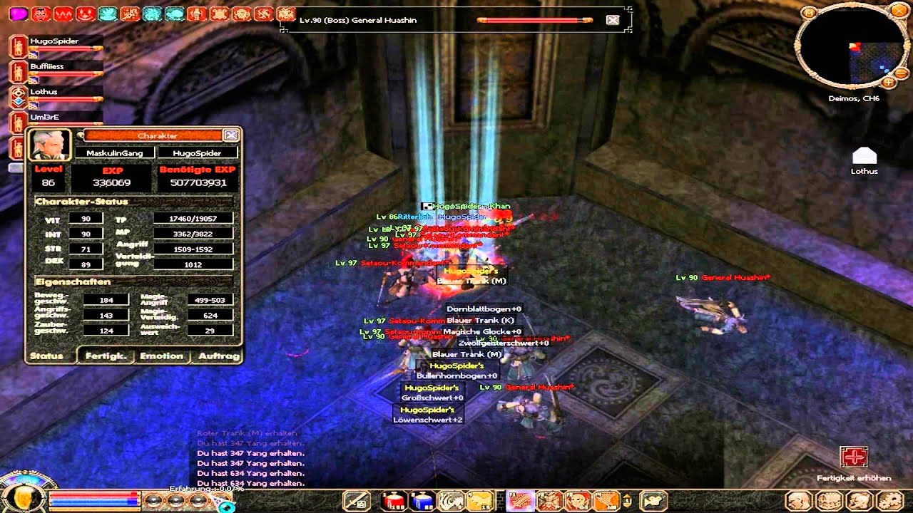 Metin2 HugoSpider Leveln Grotte2 Genis