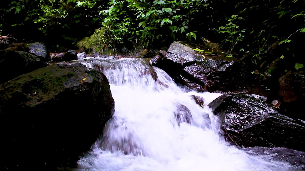 Calm Focus Sessions with Mountain River Flowing Water, Soft White Noise Ambience