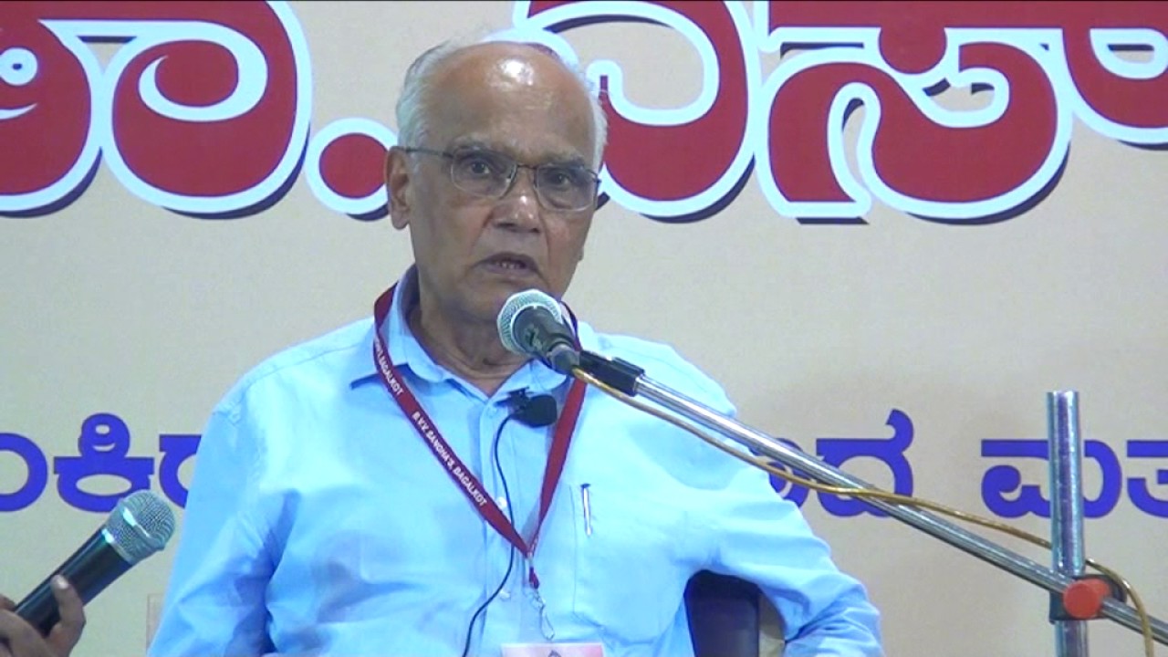 Dr SL Bhyrappa at Bagalkot - 2