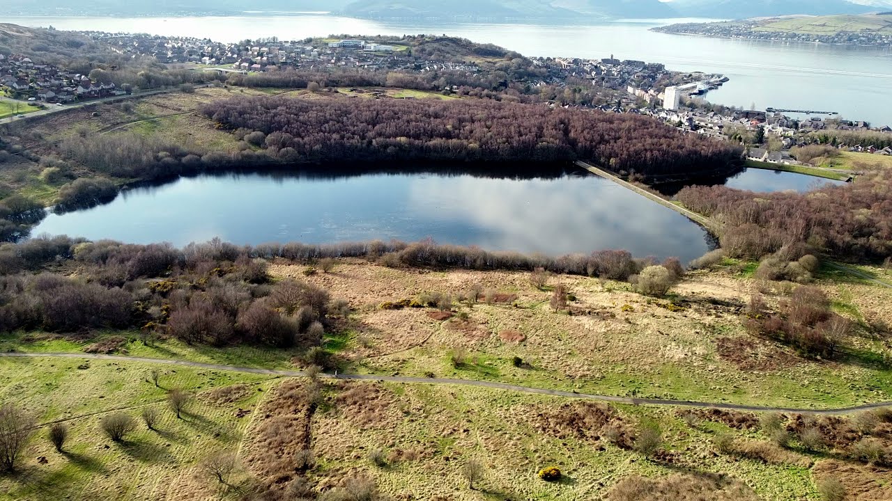 Mavic mini footage Greenock