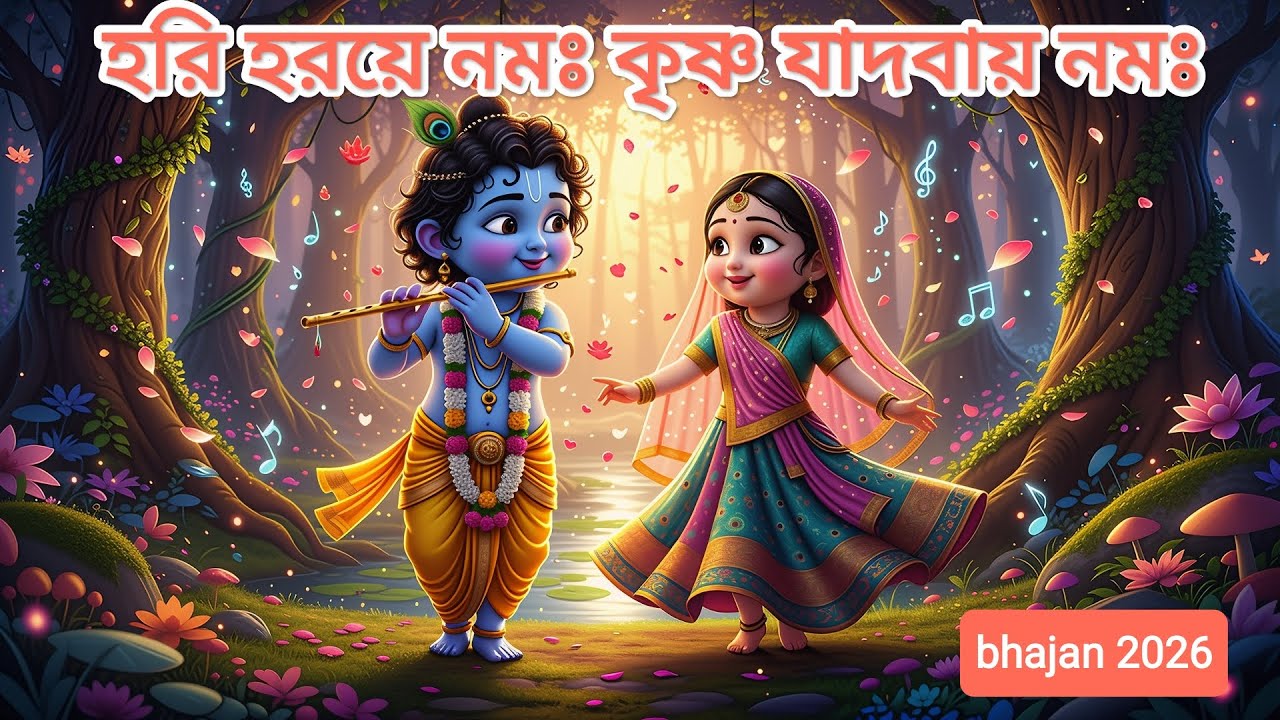 হরি হরয়ে নমঃ কৃষ্ণ যাদবায় নমঃ | Hari Haraye Namo Krishna Jadobayo Namo | UNcommon CREATION