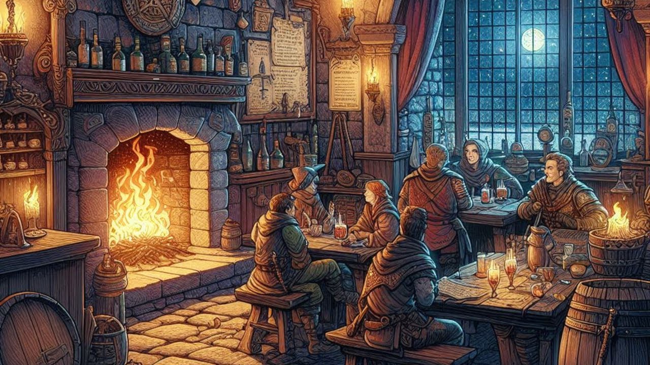 Relaxing Medieval Music -  Fantasy Bard/Tavern Music Compilation